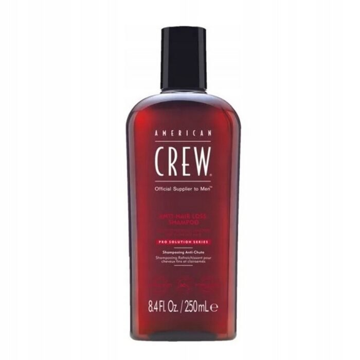 Excessive hair loss.-American Crew, Anti-Hair Loss Shampoo, 250 ml,Hair thinning.-American Crew, Anti-Hair Loss Shampoo, 250 ml,Weak and brittle hair.-American Crew, Anti-Hair Loss Shampoo, 250 ml,Poor scalp nourishment.-American Crew, Anti-Hair Loss Shampoo, 250 ml.