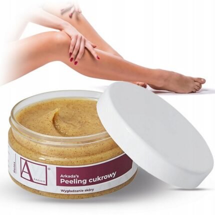 Dry and rough hands,-ARKADA, Sugar Scrub for Hands and Feet with Marigold, 300 g, Dry and rough feet,-ARKADA, Sugar Scrub for Hands and Feet with Marigold, 300 g, Calluses and hard skin,-ARKADA, Sugar Scrub for Hands and Feet with Marigold, 300 g, Difficulty maintaining smooth skin,-ARKADA, Sugar Scrub for Hands and Feet with Marigold, 300 g.