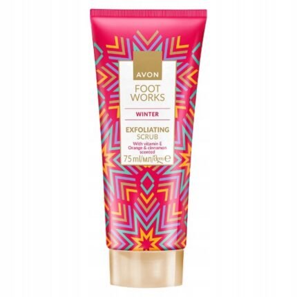 Dry and rough feet,-AVON, Foot Works Foot Scrub, 75 ml, Calluses and hard skin,-AVON, Foot Works Foot Scrub, 75 ml, Tired and neglected feet,-AVON, Foot Works Foot Scrub, 75 ml, Difficulty maintaining smooth feet,-AVON, Foot Works Foot Scrub, 75 ml.