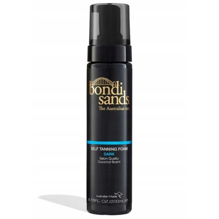 Pale or dull skin tone,-BONDI SANDS, Self-Tanning Foam Dark, 200 ml, Uneven tanning results,-BONDI SANDS, Self-Tanning Foam Dark, 200 ml, Dry and dehydrated skin,-BONDI SANDS, Self-Tanning Foam Dark, 200 ml, Difficulty achieving a natural deep tan,-BONDI SANDS, Self-Tanning Foam Dark, 200 ml.