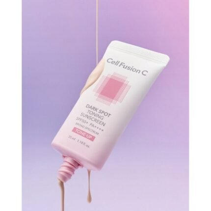 Uneven skin tone under sun exposure,-Cell Fusion C, Sunscreen Tinted Sunscreen SPF 50+ with Vitamin C, 35 ml,