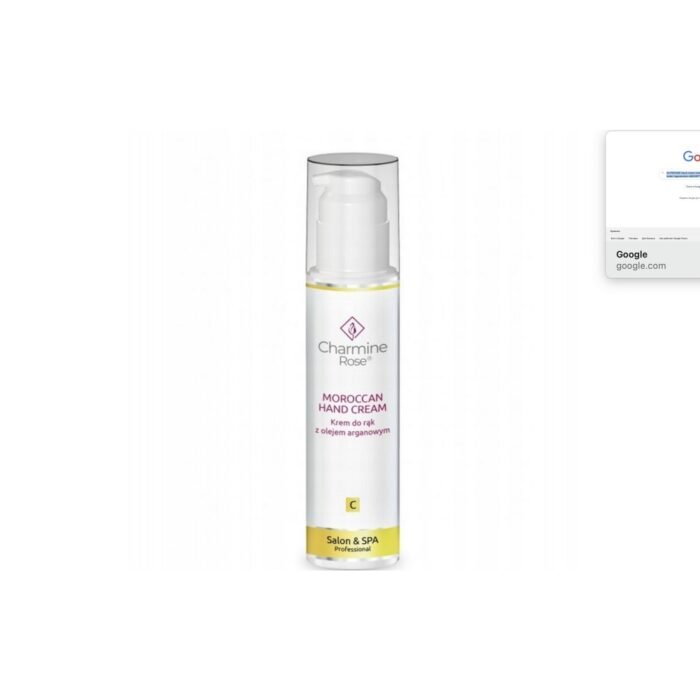 Dry and rough hands-Charmine Rose MOROCCAN HAND CREAM regenerating hand cream 200 ml,