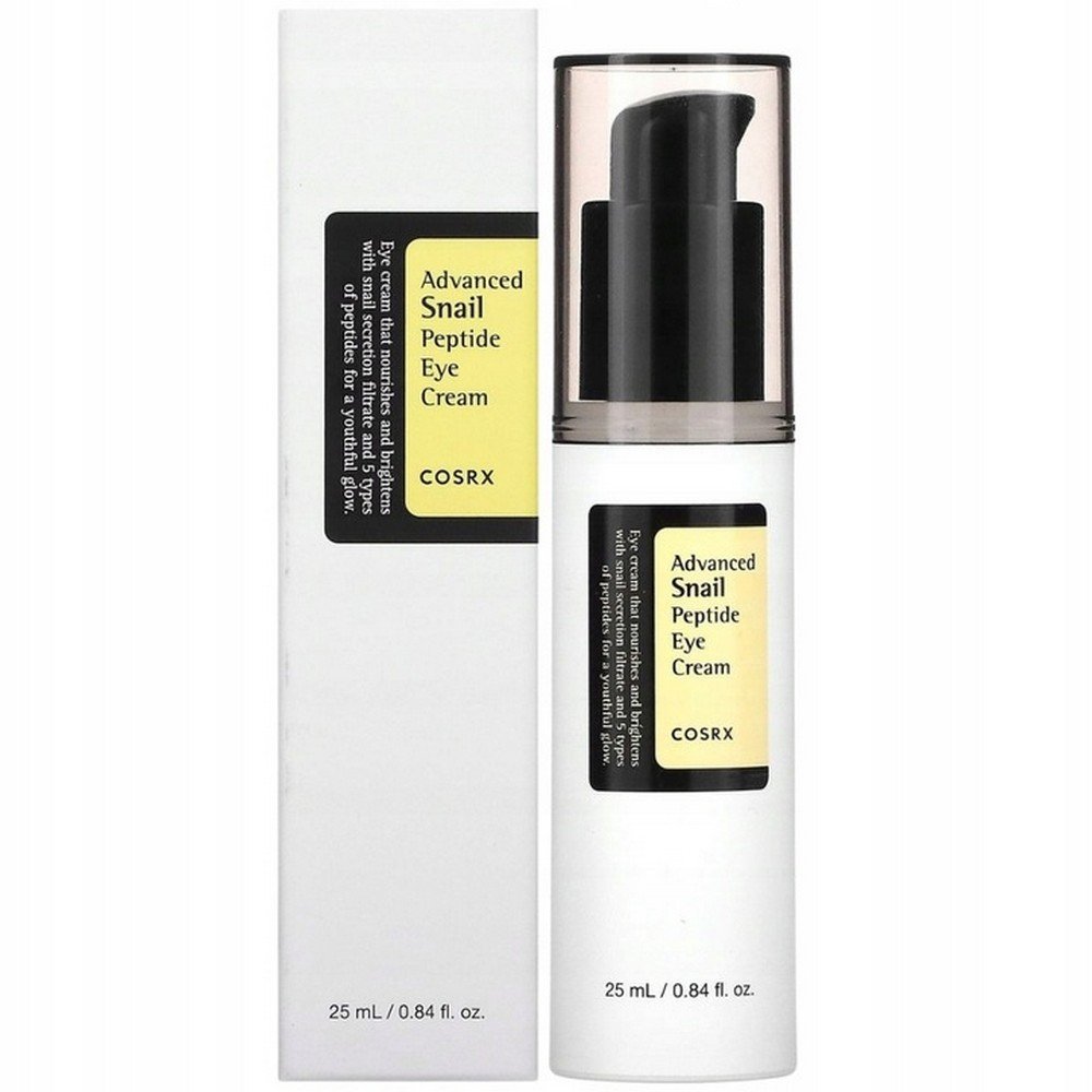 cosrx advanced eye cream with snail peptide nourishing 25ml Fine lines and wrinkles around eyes,-COSRX, Advanced Eye Cream with Snail Peptide Nourishing, 25 ml,