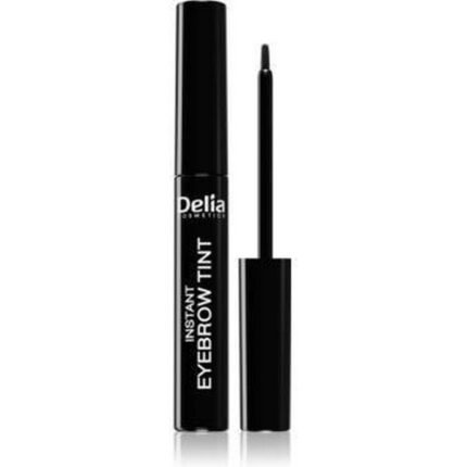 Uneven or sparse eyebrow color - Delia, Cosmetics Eyebrow Expert Eyebrow dye shade 1.0 BLACK 6 ml,