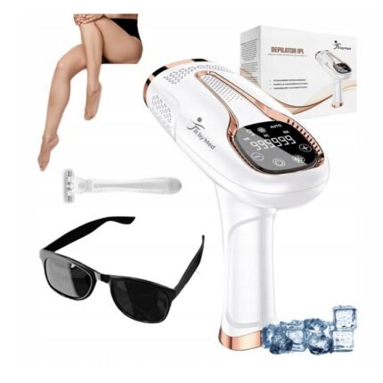 Frequent shaving, waxing, or threading hassles-FitbyMed IPL LASER HAIR REMOVAL FOR HAIR FACE Body BIKINI HAIR REMOVALATION Painless,