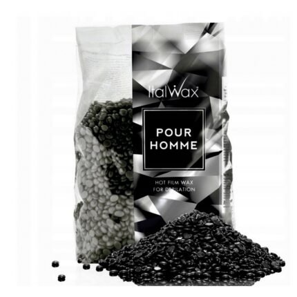 Difficulty removing thick and coarse male hair-ItalWax Pour Homme hard wax in granules 1kg,