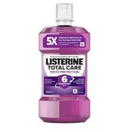 Plaque and bacteria buildup,-LISTERINE Total Care Mouthwash, 500 ml, Gum irritation and sensitivity,-LISTERINE Total Care Mouthwash, 500 ml, Weakened enamel,-LISTERINE Total Care Mouthwash, 500 ml, Bad breath and lack of freshness,-LISTERINE Total Care Mouthwash, 500 ml.