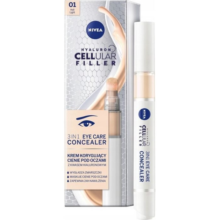 Fine lines and wrinkles around eyes,-NIVEA, Cellular Filler Eye Cream, Light, 4 ml,