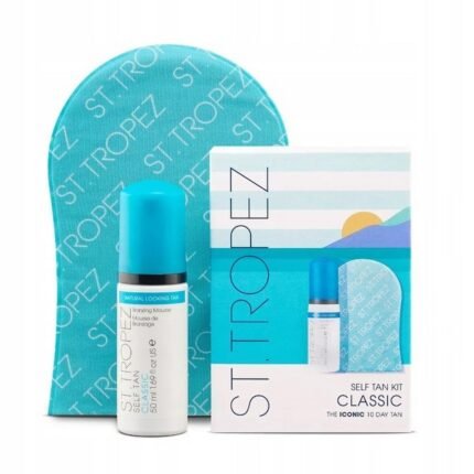 Pale or uneven skin tone,-ST TROPEZ, Self Tan Classic Self-Tanning Foam 50ml + Glove, 50 ml, Dry or dehydrated skin,-ST TROPEZ, Self Tan Classic Self-Tanning Foam 50ml + Glove, 50 ml, Uneven or streaky tanning results,-ST TROPEZ, Self Tan Classic Self-Tanning Foam 50ml + Glove, 50 ml, Difficulty applying self-tanner evenly,-ST TROPEZ, Self Tan Classic Self-Tanning Foam 50ml + Glove, 50 ml.
