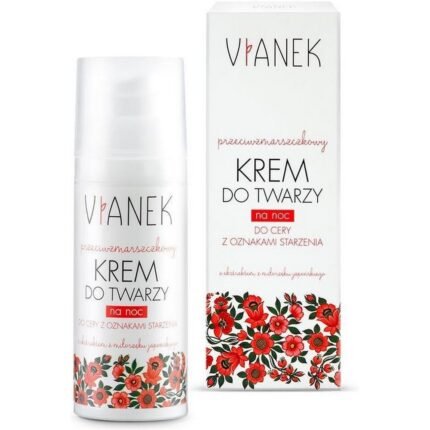 Fine lines and wrinkles - Sylveco, Vianek anti-wrinkle night cream 50ml,