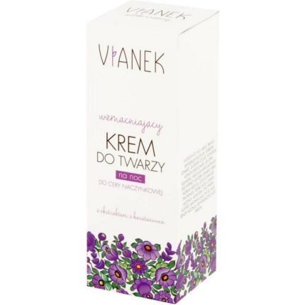Weak and sensitive skin needing reinforcement - Sylveco, Vianek Strengthening Night Cream 50ml,