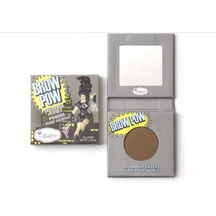 Sparse or thinning eyebrows-THE BALM Brow Pow EYEBROW POWDER Light Brown,