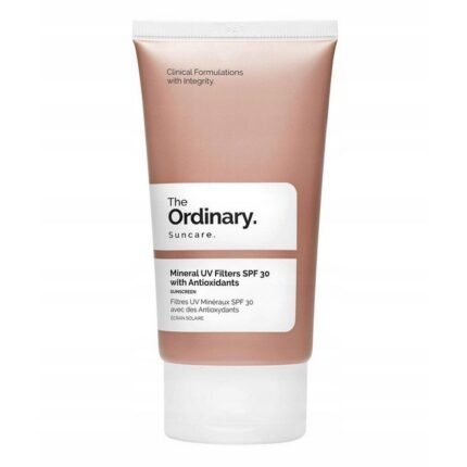 Risk of sunburn and skin damage,-The Ordinary, , Sunscreen Mineral UV Filters 30, 50ml SPF, Dryness or discomfort from sun exposure,-The Ordinary, , Sunscreen Mineral UV Filters 30, 50ml SPF, Heavy or sticky feel from traditional sunscreens,-The Ordinary, , Sunscreen Mineral UV Filters 30, 50ml SPF, Lack of safe mineral-based daily protection,-The Ordinary, , Sunscreen Mineral UV Filters 30, 50ml SPF