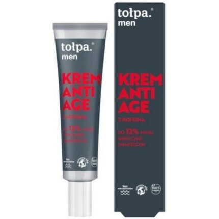 Visible wrinkles and fine lines - Tołpa, Anti-Aging Face Cream With Caffeine 40 Ml,