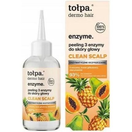 Removes dead skin cells and buildup on the scalp - Tołpa, Dermo Peeling 3 Enzymes for the Scalp 100ml,