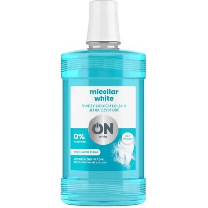Yellow or stained teeth - Tołpa, ON white micellar white oral hygiene fluid 500 ml,