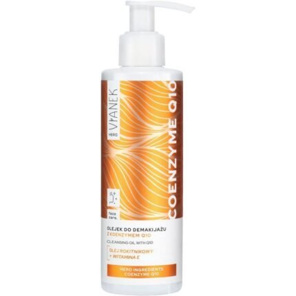 Removes makeup and impurities - VIANEK Hero Coenzyme Q10 Makeup Remover Oil 150 ml,
