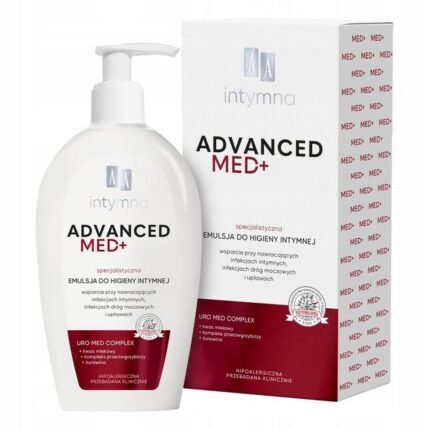 Intimate discomfort,-AA, Intimate Emulsion for Intimate Use pH 3.5, 300 ml,Irritation and redness,-AA, Intimate Emulsion for Intimate Use pH 3.5, 300 ml,Lack of daily freshness,-AA, Intimate Emulsion for Intimate Use pH 3.5, 300 ml,Unbalanced intimate flora,-AA, Intimate Emulsion for Intimate Use pH 3.5, 300 ml.