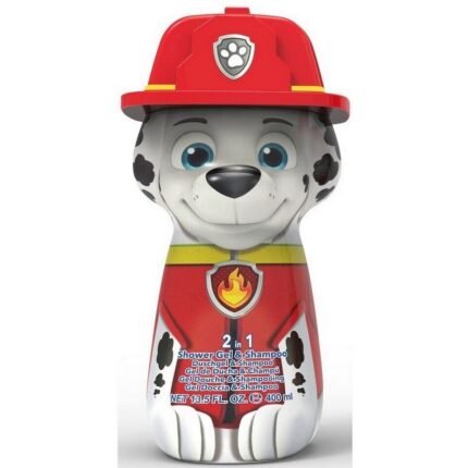 Need for convenient all-in-one hair and body cleanser for kids,-Air-Val, Paw Patrol Marshall 2in1 Shower Gel & Shampoo, 400 ml,