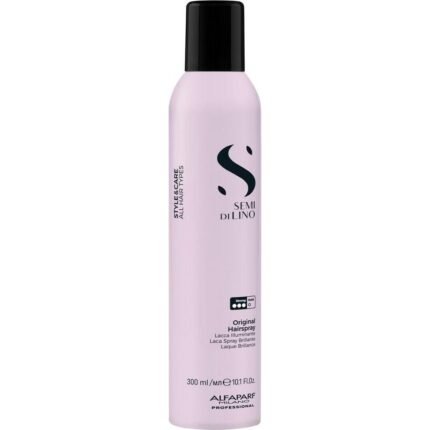 Hairstyles losing shape during the day, - Alfaparf Milano, Semi di Lino Original Hairspray, 300 ml,