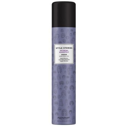 Hairstyles losing shape quickly, - Alfaparf Milano, Style Stories Extreme Hairspray, 500 ml,