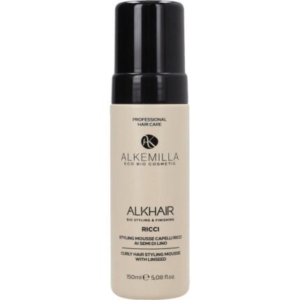 Flat or lifeless hair ,- Alkemilla, Eco Bio Cosmetic K-HAIR Styling Mousse, 150 ml,
