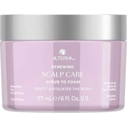 Scalp buildup and impurities,-Alterna, Revitalizing Foaming Scalp Scrub, 177 ml,