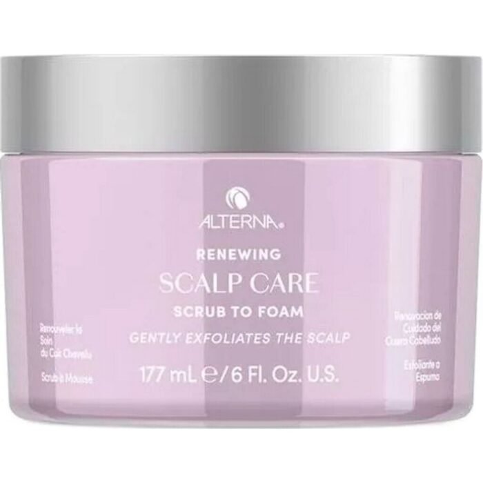 Scalp buildup and impurities,-Alterna, Revitalizing Foaming Scalp Scrub, 177 ml,
