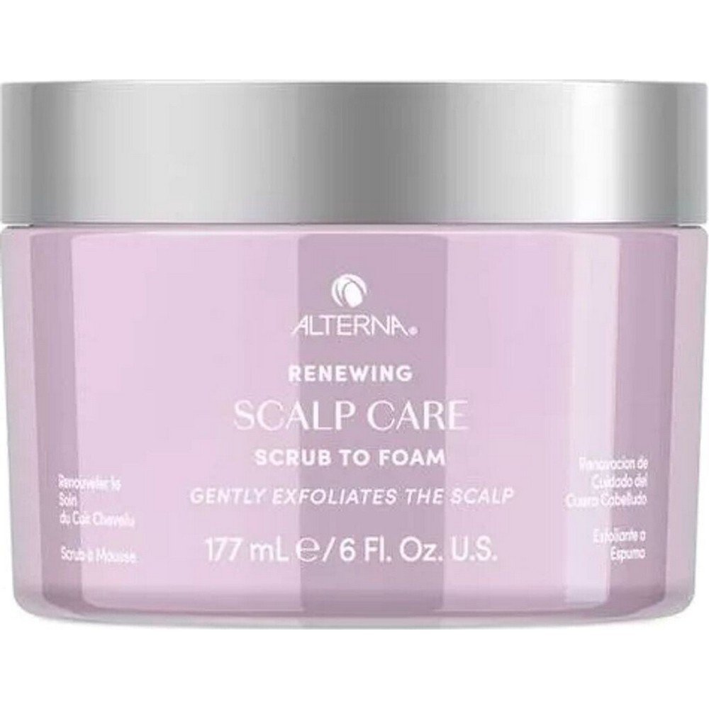 alterna revitalizing foaming scalp scrub 177 ml Scalp buildup and impurities,-Alterna, Revitalizing Foaming Scalp Scrub, 177 ml,