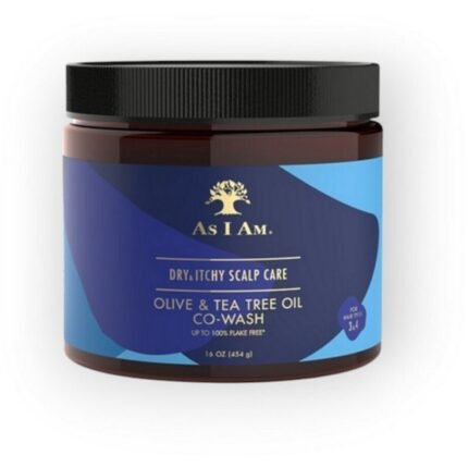 Dry and itchy scalp,-As I Am, Dry and Itchy Scalp Care Olive and Tea Tree Oil Co-Wash, 454 g,