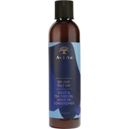 Dry and itchy scalp,-As I Am, Dry and Itchy Scalp Care Olive and Tea Tree Oil Leave-In Conditioner, 237 ml,