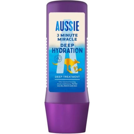 Dry and dehydrated hair,-Aussie, Miracle Deep Hydration Vegan Hair Mask, 225 ml,