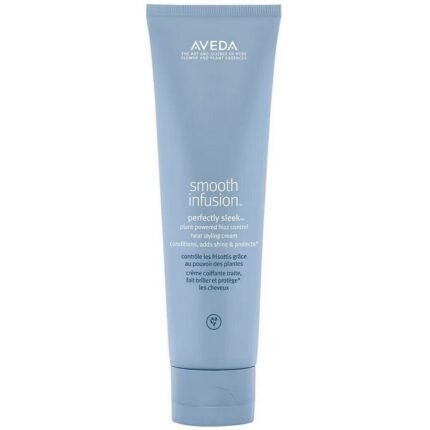Frizzy and unmanageable hair ,- Aveda, Smooth Infusion Perfectly Sleek, 150ml, Heat damage from styling tools ,- Aveda, Smooth Infusion Perfectly Sleek, 150ml, Lack of smoothness and shine ,- Aveda, Smooth Infusion Perfectly Sleek, 150ml, Hair affected by humidity ,- Aveda, Smooth Infusion Perfectly Sleek, 150ml.