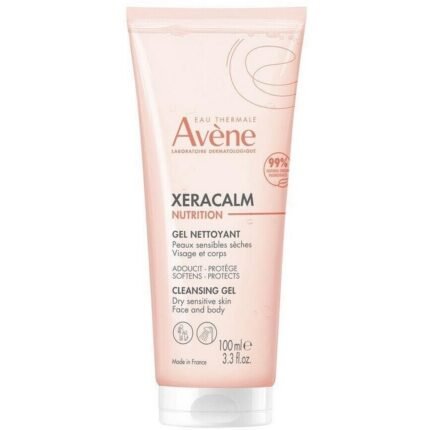 Very dry and sensitive skin,-Avène, Xeracalm Nutrition Cleansing Gel, 100 ml,