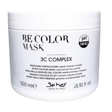 Color fading and dullness,-Be Color, Mask 3.8-4.2 pH 3C Complex Mask, 500 ml,