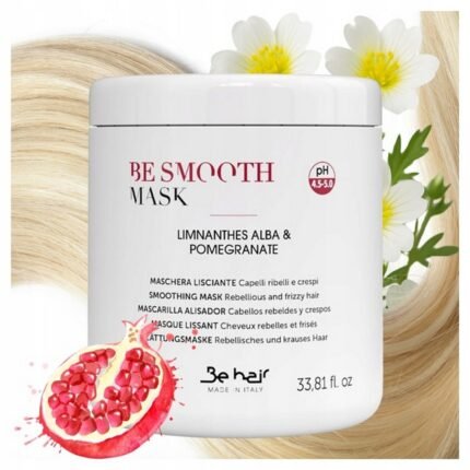 Dry and damaged hair,-BE HAIR, BE SMOOTH Nourishing Hair Mask, 1000 ml,Frizz and unmanageable hair,-BE HAIR, BE SMOOTH Nourishing Hair Mask, 1000 ml,Weak and brittle hair,-BE HAIR, BE SMOOTH Nourishing Hair Mask, 1000 ml,Lack of shine and smoothness,-BE HAIR, BE SMOOTH Nourishing Hair Mask, 1000 ml.