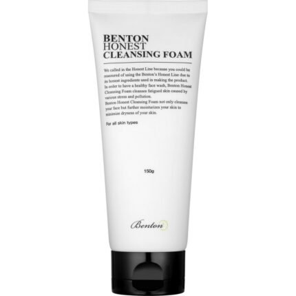 Excess oil and shine,-Benton, Honest Cleansing Foam, 150 g,