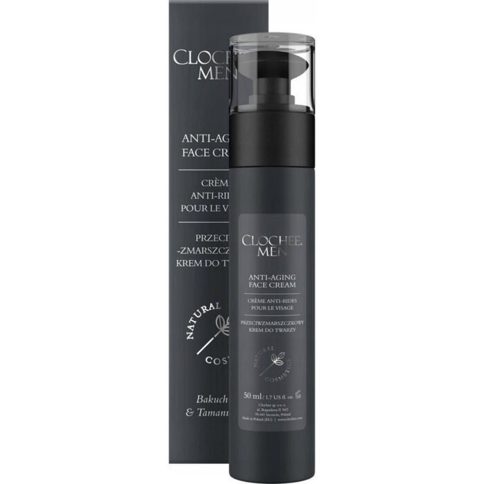 Wrinkles and fine lines - Clochee, Men Anti-Wrinkle Night Cream 50ml,