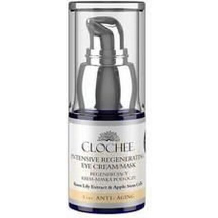 Fine lines and wrinkles around the eyes - CLOCHEE, SIMPLY ORGANIC Intensively Regenerating Eye Cream-Mask 15ml,