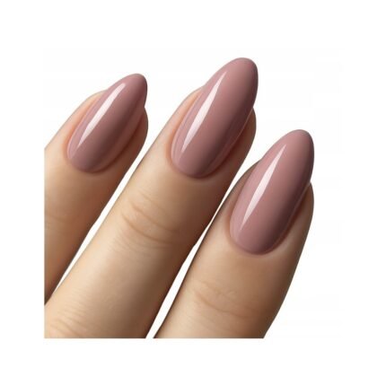 Short or brittle natural nails-Deni Carte ARTIFICIAL NAILS TIPSY ALMOND WITH GLUE 24PCS