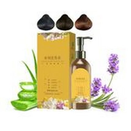 Dull or uneven hair color,-Generico, Nourishing Plant-Based Hair Dye, Natural Black, 300g,