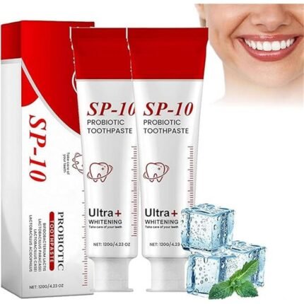 Gum irritation,-Genérico, Sp10 Probiotic Toothpaste, 2 x 120g,