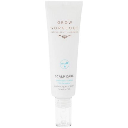 Scalp buildup and impurities,-Grow Gorgeous, Scalp Care Prebiotic + AHA 5% Booster, 30 ml,