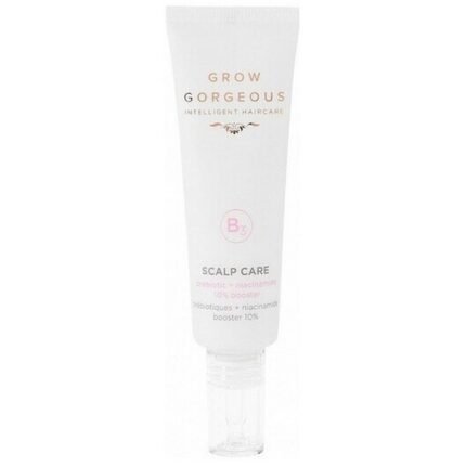 Scalp imbalance and irritation,-Grow Gorgeous, Scalp Care Prebiotic and Niacinamide 10% Booster, 30 ml,