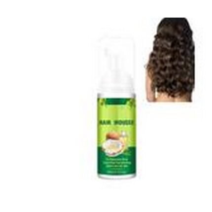 Frizzy and undefined curls ,- Hppsctink, Hair Styling Curling Mousse, 60 ml,