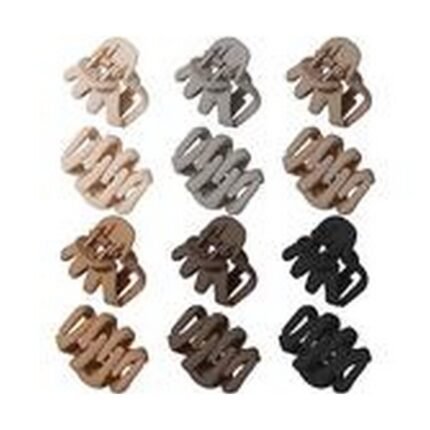 Hair clips slipping out of place,-Kajir, Small Hair Clips, 12 pcs.,