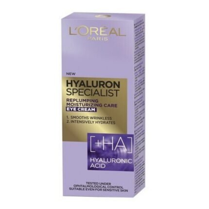Dryness around the eyes-L'Oréal Hyaluron Specialist Replumping Moisturizing Care Eye Cream (15 ml)