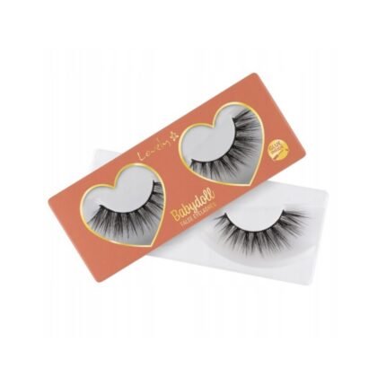 Difficulty applying individual lashes for beginners-LOVELY False Eyelashes Babydoll false eyelashes on the strip