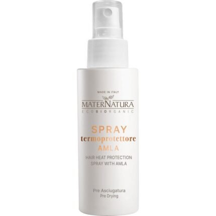 Heat damage from styling tools,-Maternatura, Heat Protection Spray with Amla, 150 ml,