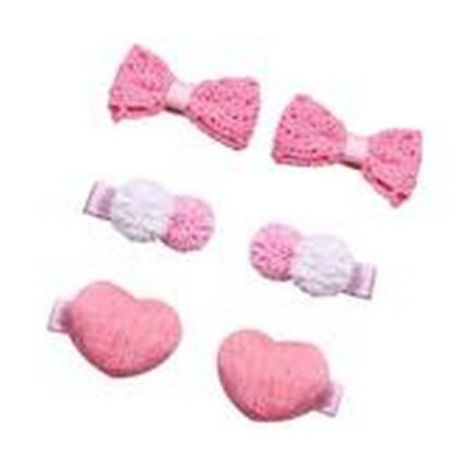 Hair slipping out of place,-Milisten, Cute Hair Clips, 3 Pairs,
